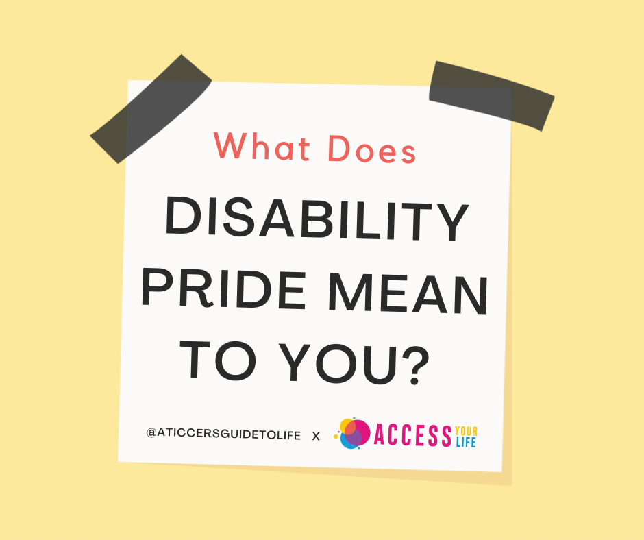 Blog disability pride month 3 - Image in article: Disability Pride Month