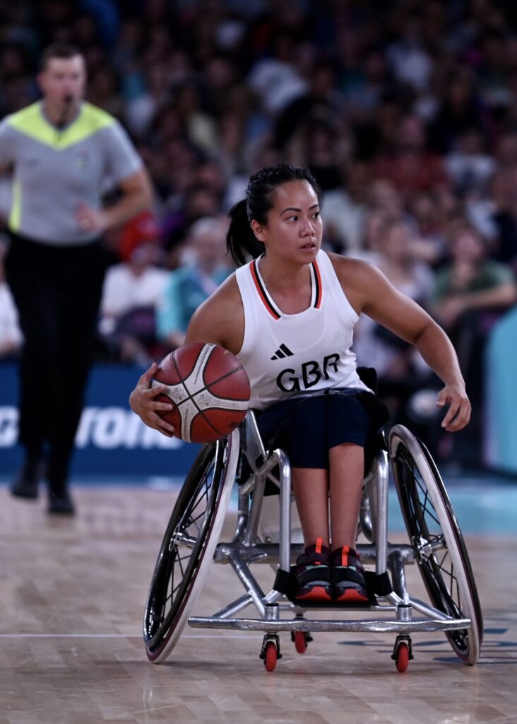 Blog wheelchair basketball 1 - Image in article: Wheelchair Basketball