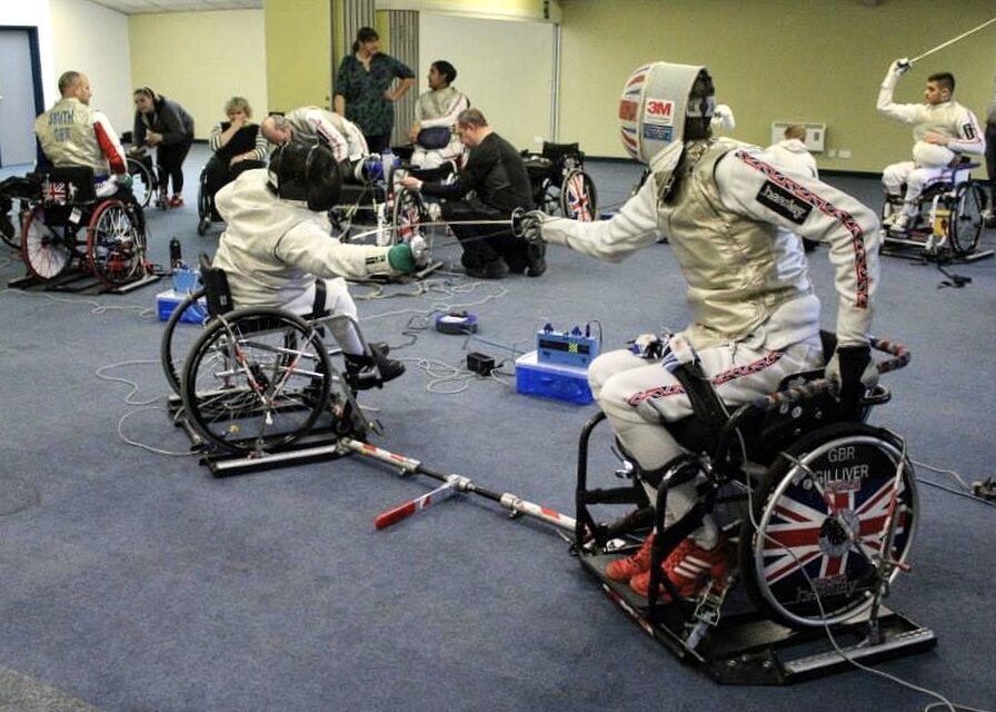 Blog wheelchair fencing 3 - Image in article: Wheelchair Fencing