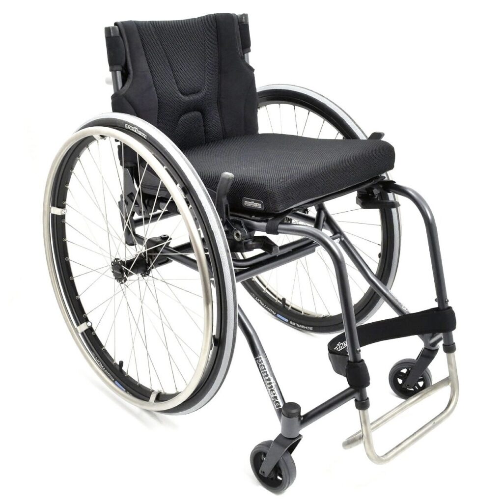 Image of a 'Panthera' self-propelling wheelchair.