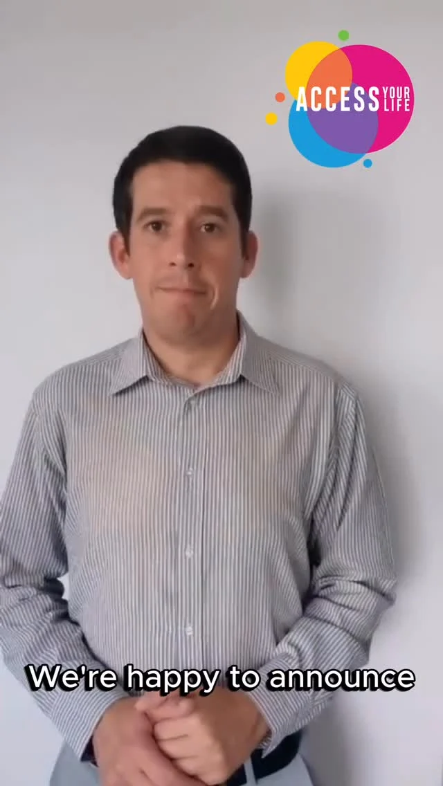 Did you hear our new website is available in British Sign Language?

Simply visit www.accessyourlife.co.uk and navigate to any page, to see a BSL interpretation of the content. Fancy a chat, but prefer to use sign? We have an interpreter available to help. Just let us know. 

VD: A white male with brown hair, wearing a shirt. He’s standing in front of a white wall signing.